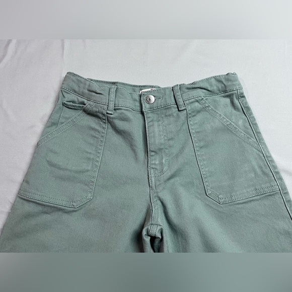 Levi Strauss Girls Relaxed Straight Carpenter Jeans Youth 14 Mint Green . NWOT - Picture 3 of 8